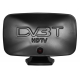 ANTENA DVB-T2 4K H.265 HD DELTA LED +46 dBi! CZARNA