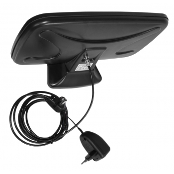 ANTENA DVB-T2 4K H.265 HD DELTA LED +46 dBi! CZARNA