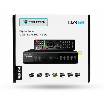 Tuner Dekoder Cyfrowy DVB-T2 4K H.265 HEVC