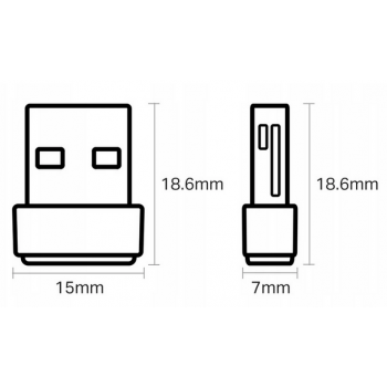 Karta WIFI Archer T2U Nano do 600Mb/s 2,4 i 5GHz