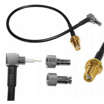 Mocna dookólna antena 3G 4G 5G 12dBi wszystkie modemy SMA CRC9 TS9 TWIX 2m