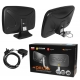 ANTENA DVB-T2 4K H.265 HD DELTA LED +46 dBi! CZARNA