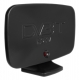 ANTENA DVB-T2 4K H.265 HD DELTA LED +46 dBi! CZARNA