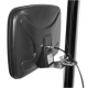ANTENA DVB-T2 4K H.265 HD DELTA LED +46 dBi! CZARNA