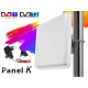 NAJMOCNIEJSZA ANTENA PANEL K DVB-T2 4K H.265 ++45db FULL HD