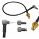 Mocna dookólna antena 3G 4G 5G 12dBi wszystkie modemy SMA CRC9 TS9 TWIX 2m